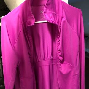 Adidas women’s jacket medium fits more like large
